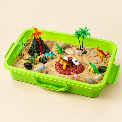 Little Worlds ™ Sensory Bin  —  Keeps The iPad In The Drawer